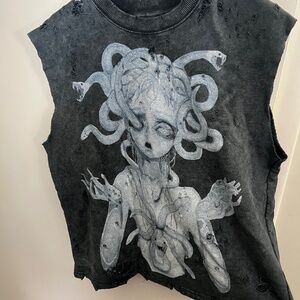 Drop Dead Clothing Sleeveless Sweatshirt